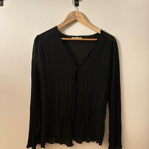 Elegant Black Women's Top